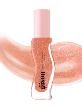 Honey-Infused Lip Oil – Sheer Soft Plum Shine